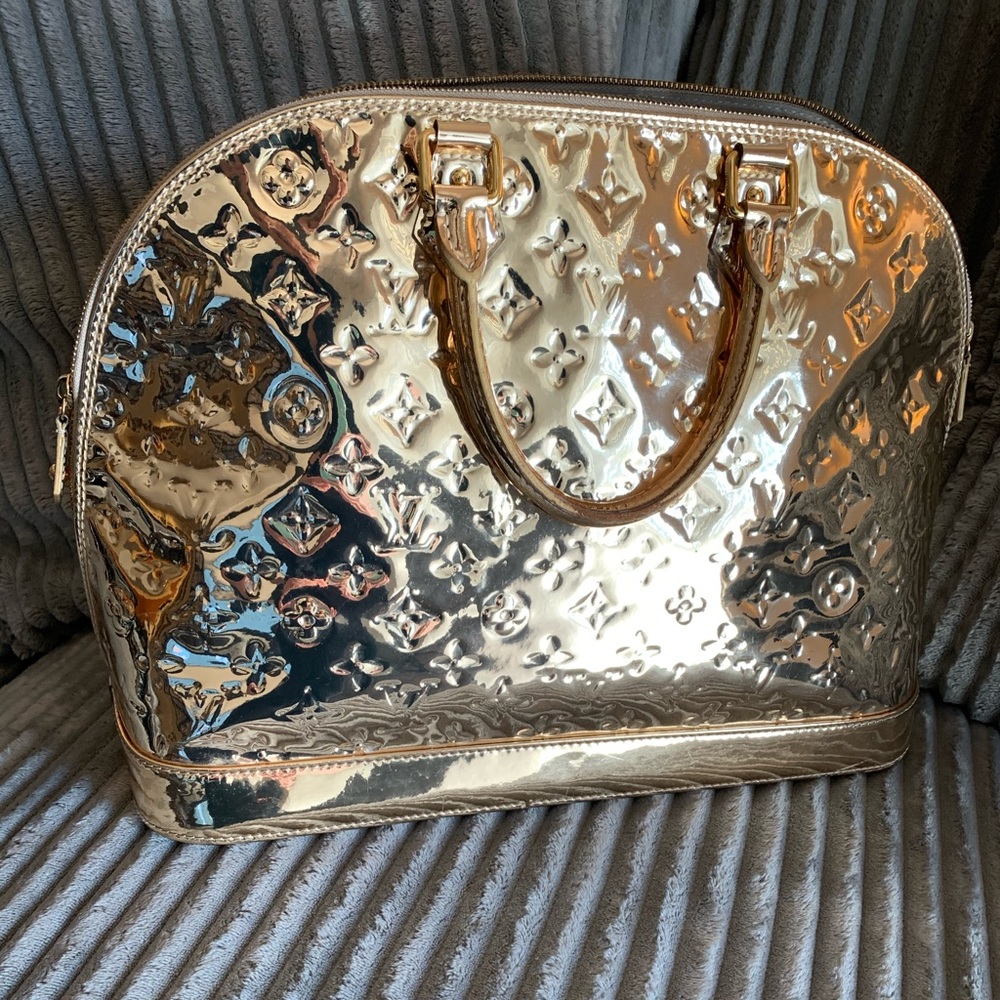 Louis Vuitton Miroir Mirror Alma MM Gold